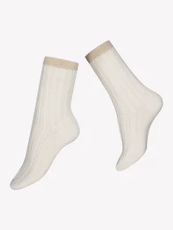 Katso Valikoima|Katso Sukat-Nanso AMELIA CASHMERE nilkkasukat - Luonnonvalkoinen