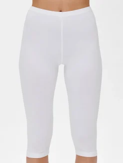 Basics|Housut Ja Farkut-Nanso BASIC 3/4-leggingsit - Valkoinen