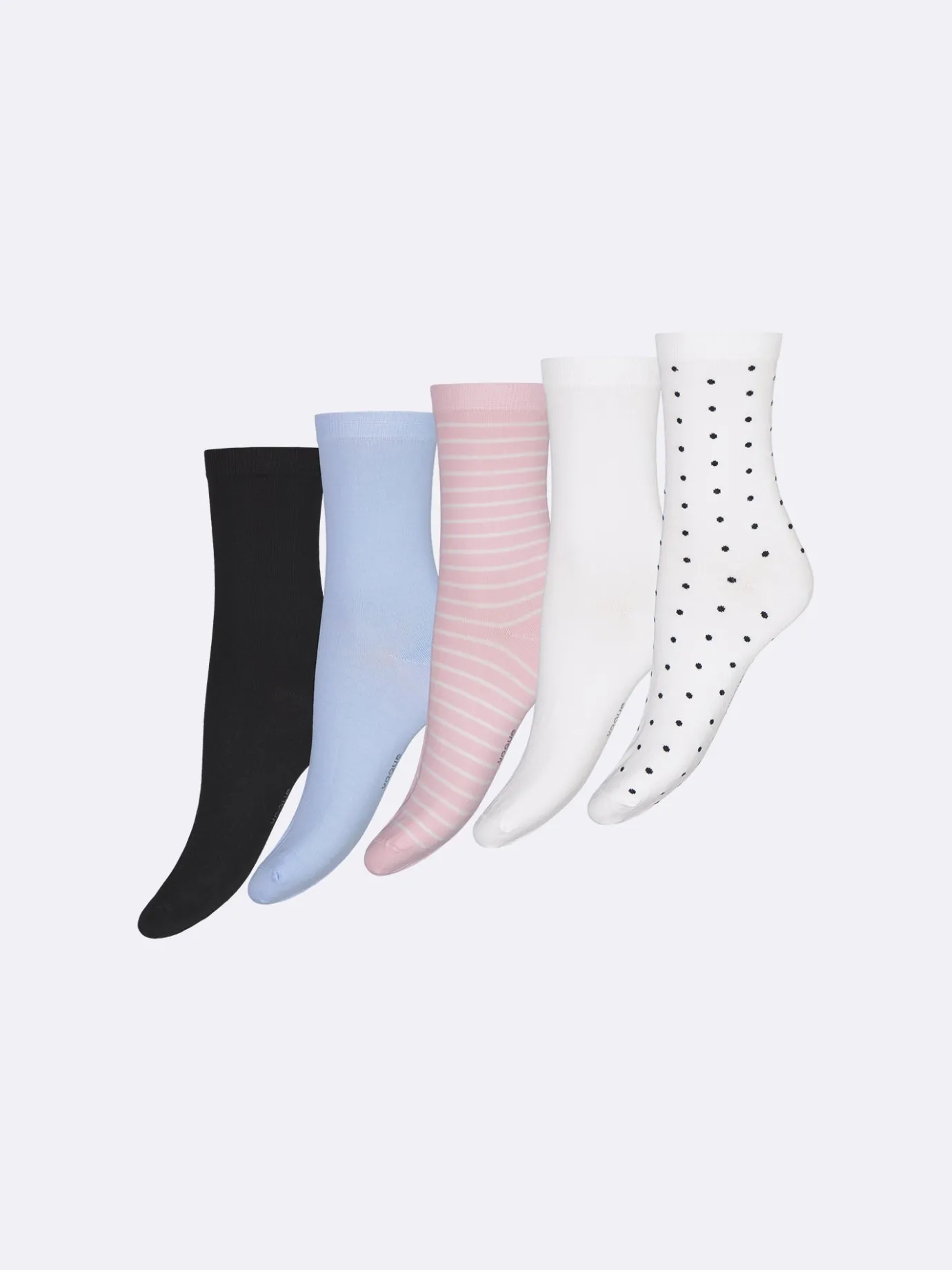 Katso Valikoima|Katso Sukat-Nanso COTTON BASIC nilkkasukat, 5 paria - monivärinen Color mix