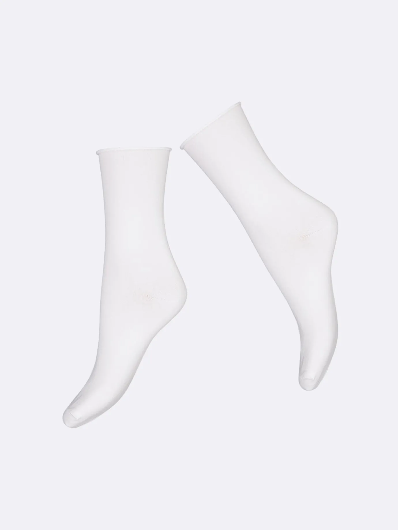 Katso Valikoima|Katso Sukat-Nanso COTTON COMFORT CUFF nilkkasukat - valkoinen White