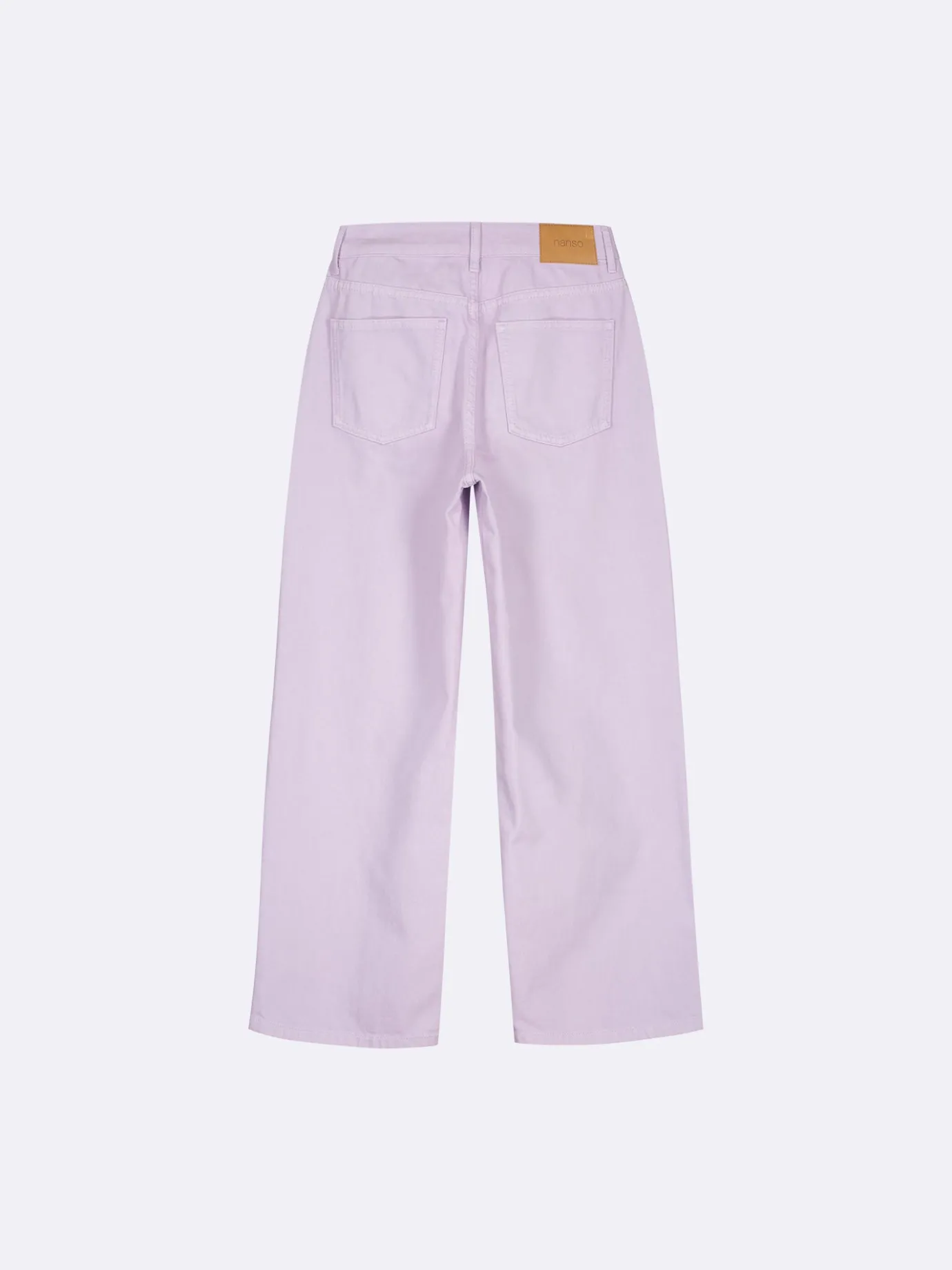 Housut Ja Farkut-Nanso CROPPED LEVEE farkut - Lila