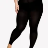 Katso Curvy-Sukkahousut|Katso Valikoima-Nanso CURVY 80 den leggingsit - musta Black