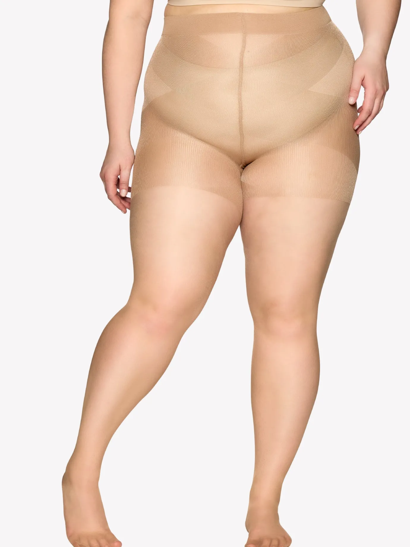 Katso Curvy-Sukkahousut|Katso Valikoima-Nanso CURVY 20 den sukkahousut - Natural