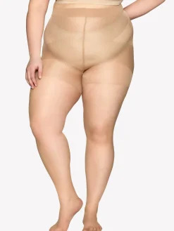 Katso Curvy-Sukkahousut|Katso Valikoima-Nanso CURVY 20 den sukkahousut - Natural