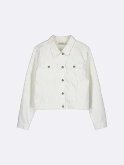 Takit, Jakut Ja Liivit-Nanso DENIM farkkutakki - Luonnonvalkoinen