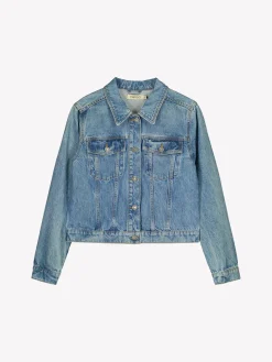 Takit, Jakut Ja Liivit-Nanso DENIM farkkutakki - Sininen