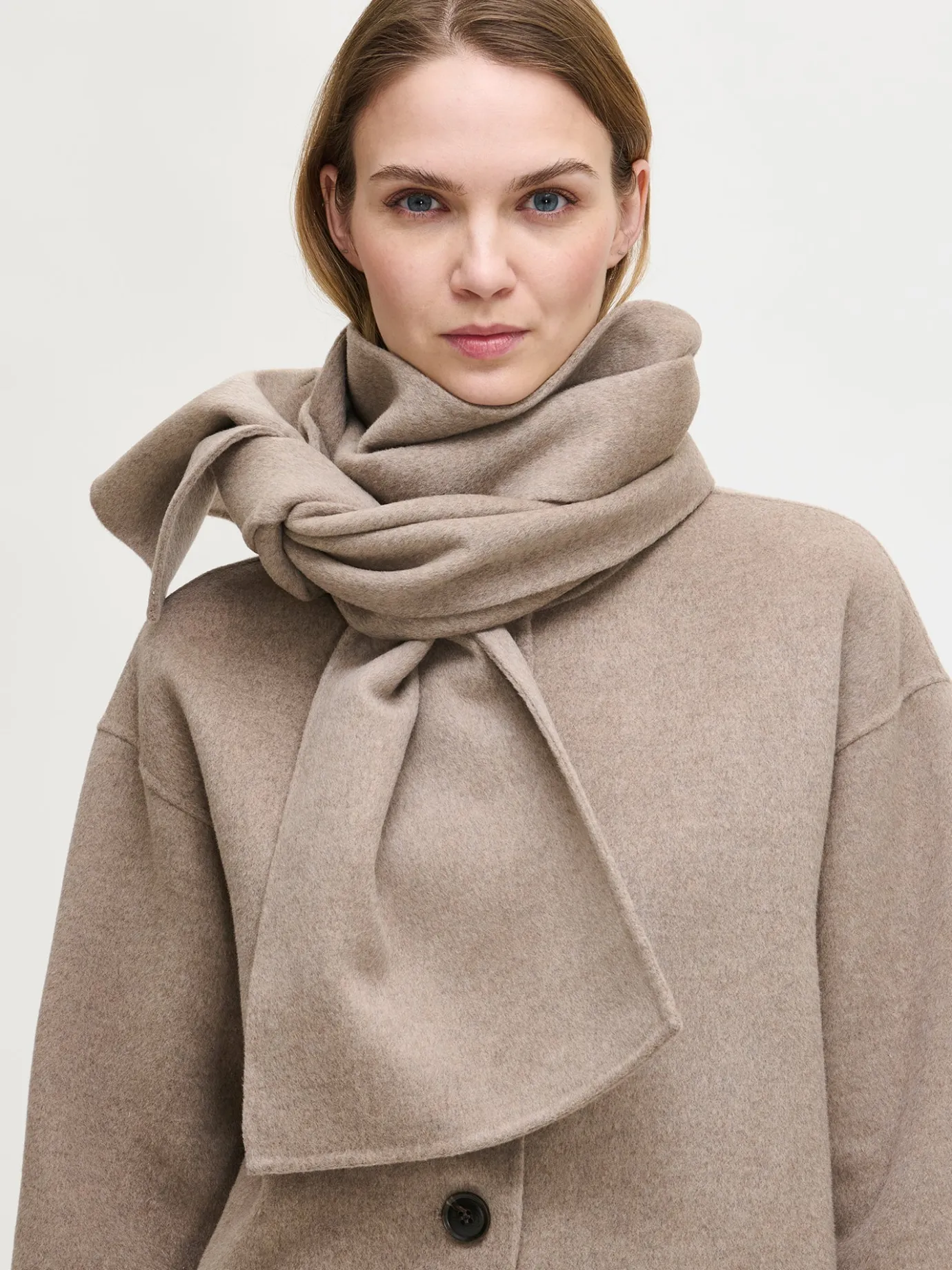 Asusteet-Nanso ELLI huivi - Beige