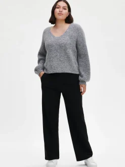 Basics|Housut Ja Farkut-Nanso JONNA housut - Musta
