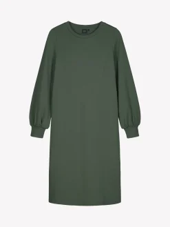 Mekot-Nanso LEIJA pitkä mekko - Tummanvihreä