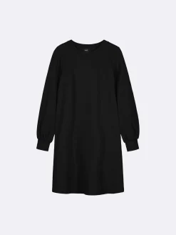 Mekot-Nanso LEIJA pitkähihainen mekko - Musta
