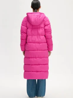 Takit, Jakut Ja Liivit-Nanso LUMI pitkä toppatakki - pinkki Violetti