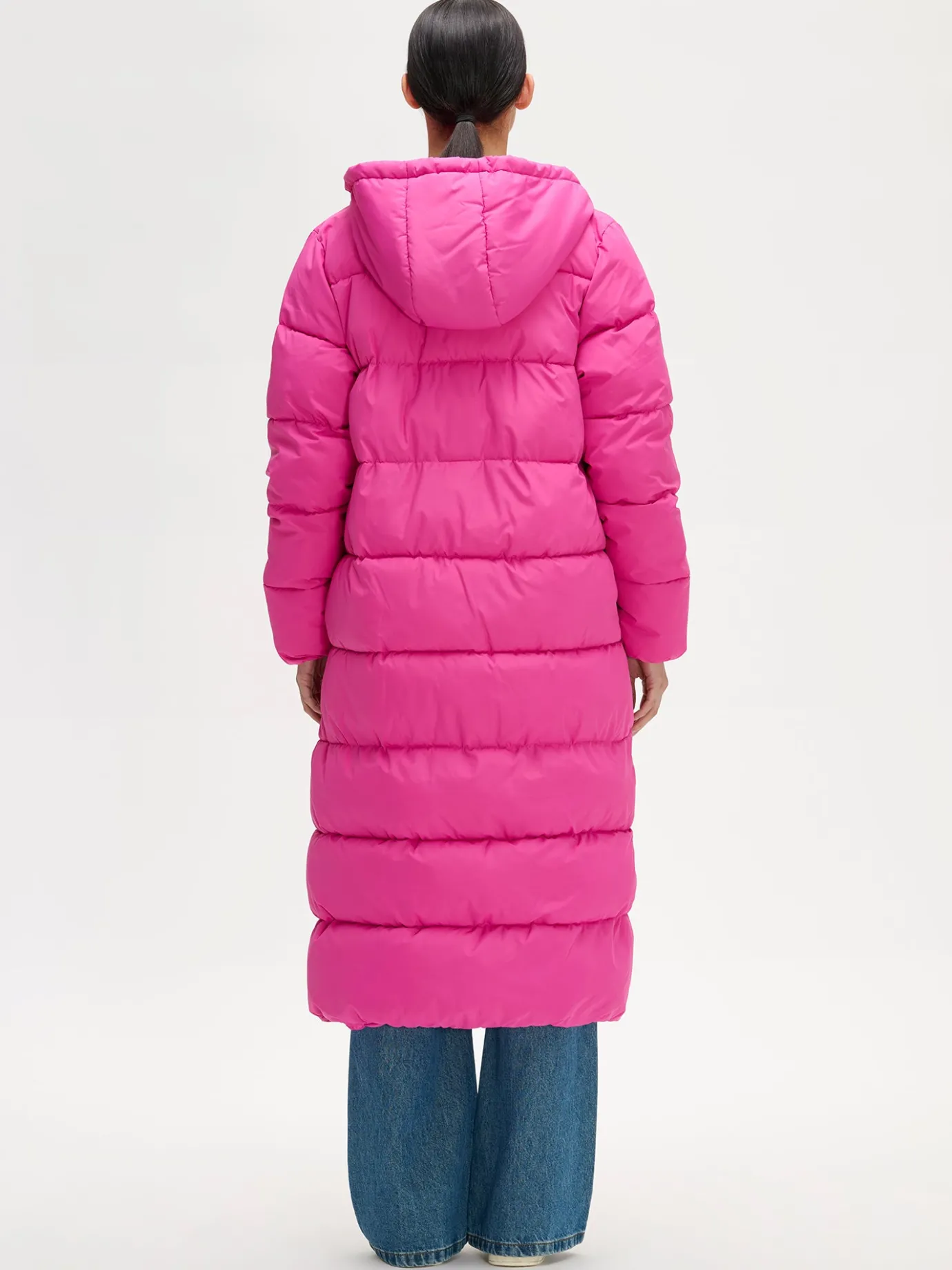 Takit, Jakut Ja Liivit-Nanso LUMI pitkä toppatakki - pinkki Violetti