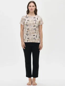 Yöasut Ja Oloasut-Nanso LUNA pyjama - Beige