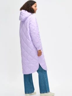 Takit, Jakut Ja Liivit-Nanso MAXI HOOD tikkitakki - Lila