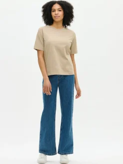 Paidat Ja Tunikat-Nanso NORMI t-paita - Beige