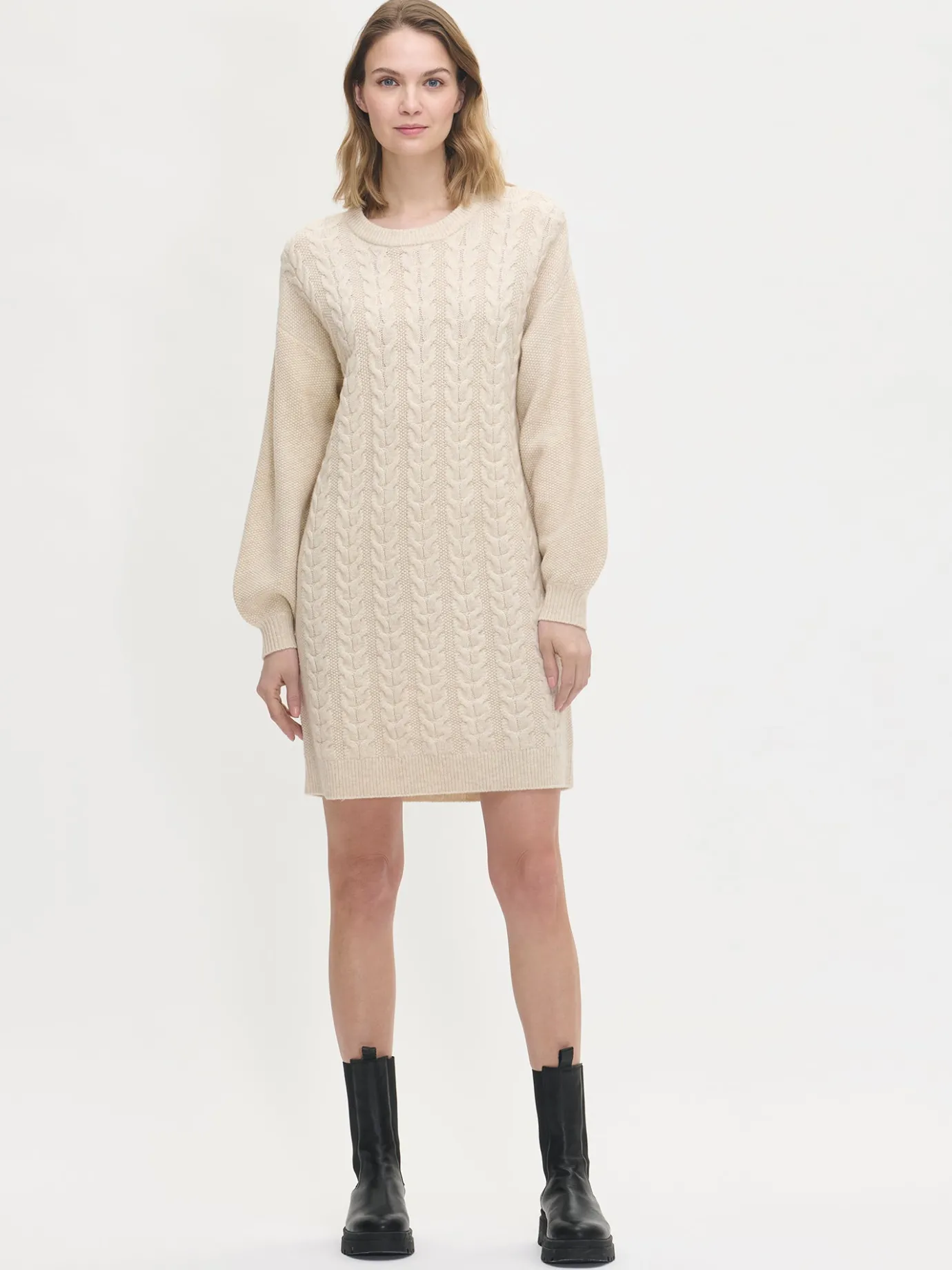 Mekot|Neuleet-Nanso PALMIKKO neulemekko - Beige