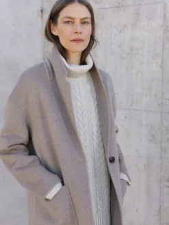 Neuleet-Nanso PALMIKKO neulepusero - Beige
