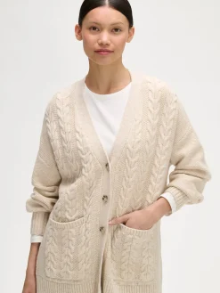 Neuleet-Nanso PALMIKKO neuletakki - Beige
