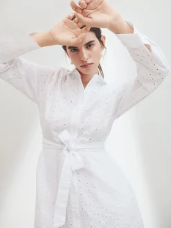 Mekot-Nanso PETRA paitamekko - Valkoinen