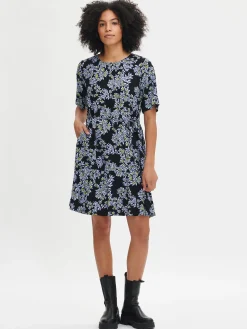 Mekot-Nanso PIHLAJA lyhyt kangasmekko - Musta