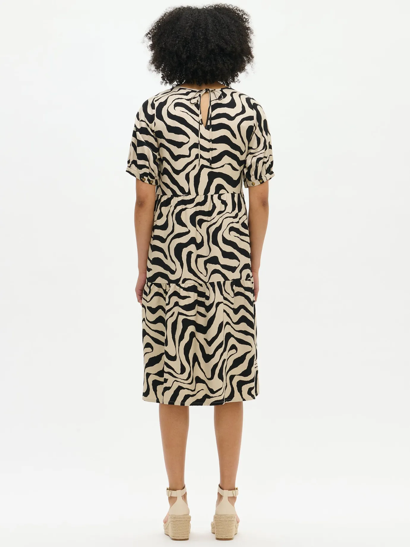 Mekot-Nanso SAVANNA midi kangasmekko - Beige