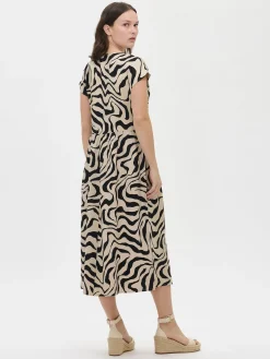 Mekot-Nanso SAVANNA pitkä kangasmekko - Beige
