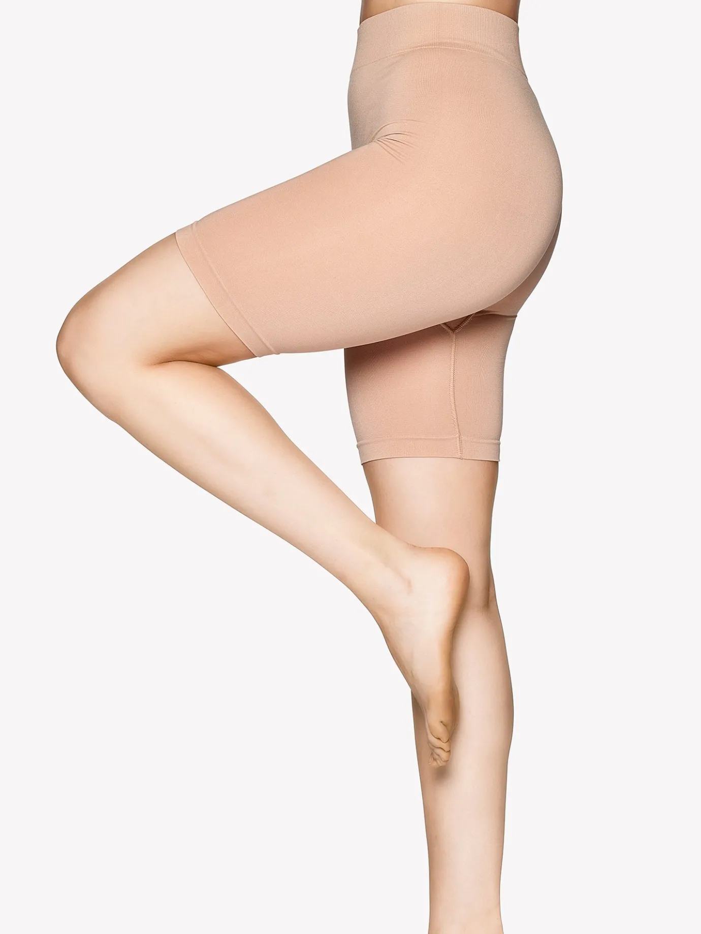 Katso Valikoima|Katso Sukkahousut-Nanso SEAMLESS SHORT leggingsit - Natural