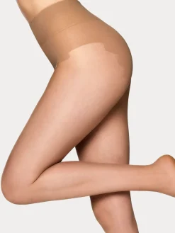 Katso Muotoilevat Sukkahousut|Katso Valikoima-Nanso SENSUAL SHAPE 15 den sukkahousut - Suntan