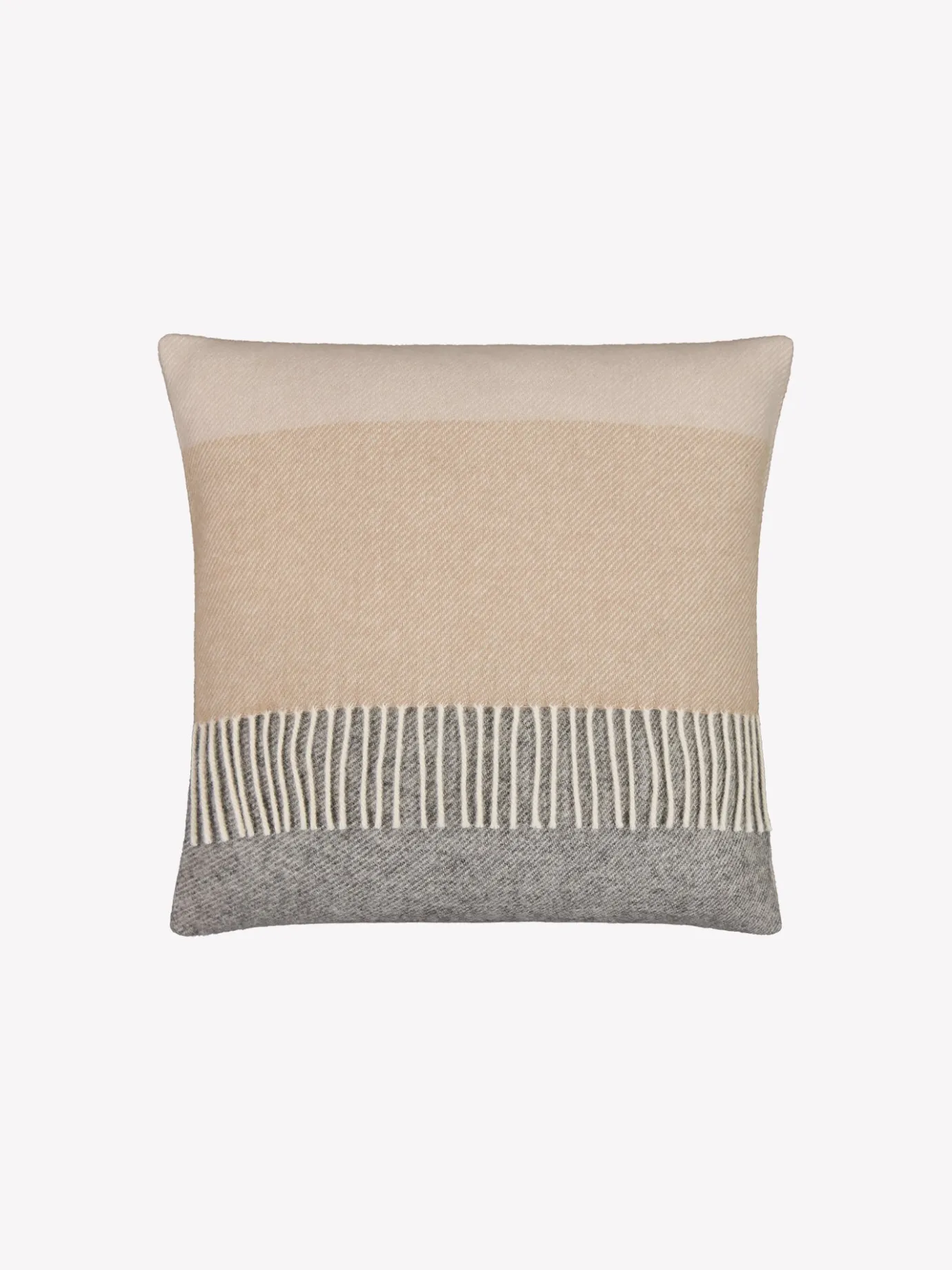 Tyynynpäälliset, Torkkupeitot Ja Viltit-Nanso TRIO tyynyliina - Beige