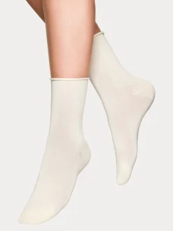 Katso Valikoima|Katso Sukat-Nanso BAMBOO COMFORT nilkkasukat - luonnonvalkoinen Off-white