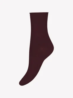 Katso Valikoima|Katso Sukat-Nanso BAMBOO COMFORT TOP nilkkasukat, 3 paria - viininpunainen Ruby wine