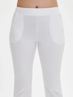 Basics|Housut Ja Farkut-Nanso BASIC 7/8-leggingsit - Valkoinen
