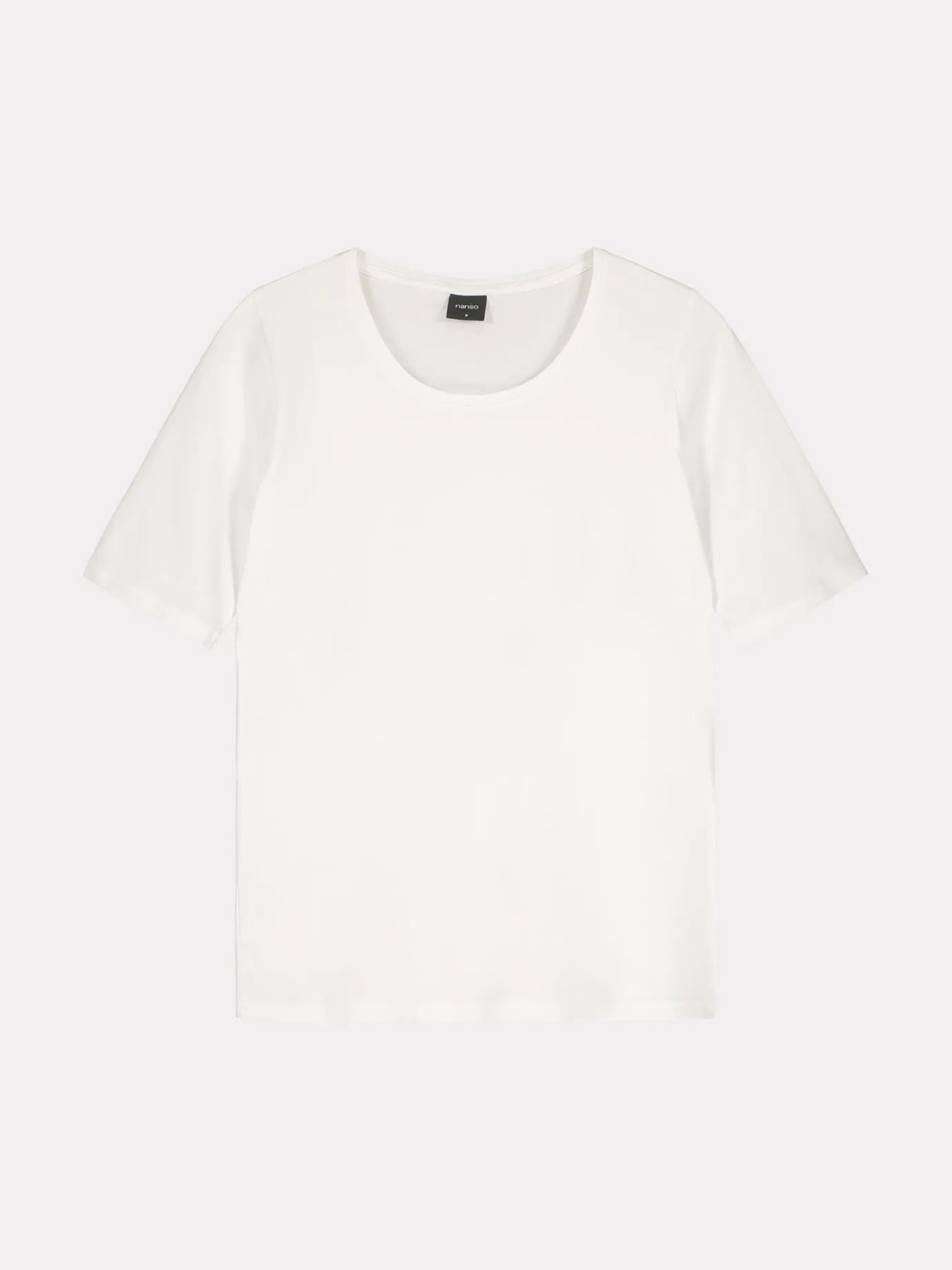 Basics|Paidat Ja Tunikat-Nanso BASIC t-paita - Valkoinen