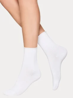 Katso Valikoima|Katso Sukat-Nanso COTTON COMFORT sukat, 2 paria - musta/valkoinen White