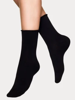 Katso Valikoima|Katso Sukat-Nanso COTTON COMFORT sukat, 2 paria - musta Black