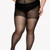 Katso Curvy-Sukkahousut|Katso Valikoima-Nanso CURVY 40 den sukkahousut - musta Black
