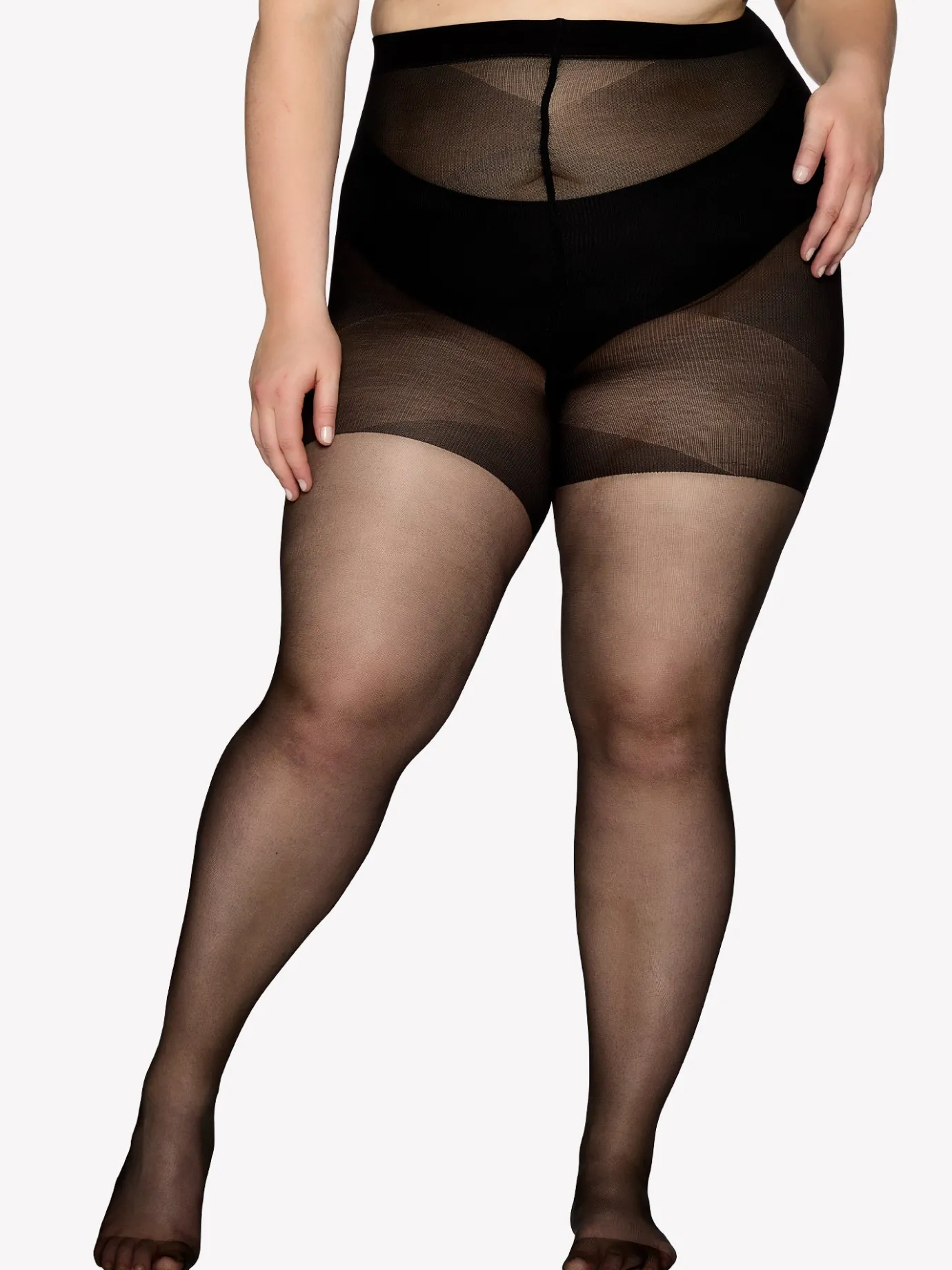 Katso Curvy-Sukkahousut|Katso Valikoima-Nanso CURVY 20 den sukkahousut - musta Black