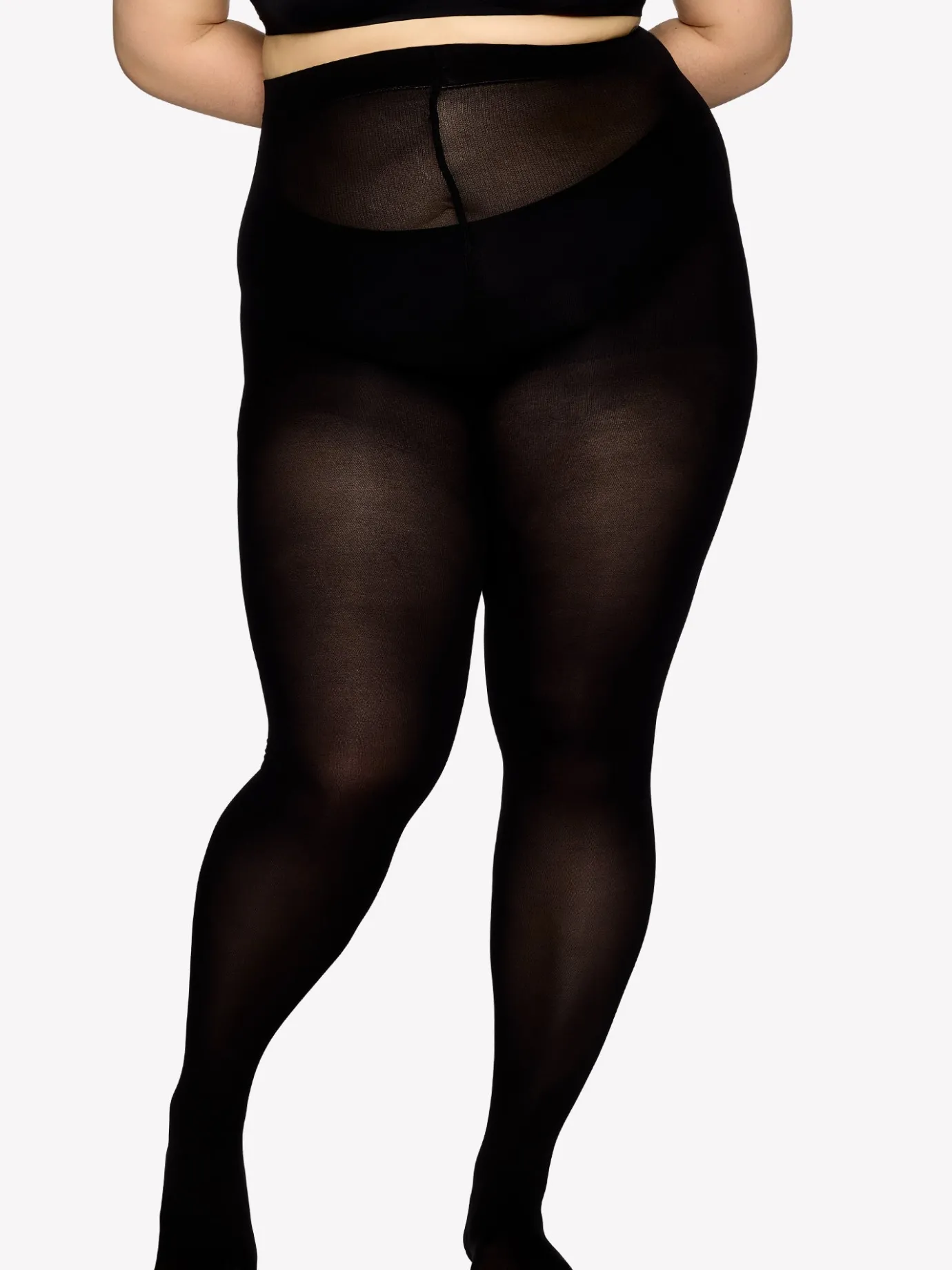 Katso Curvy-Sukkahousut|Katso Valikoima-Nanso CURVY 60 den sukkahousut - musta Black