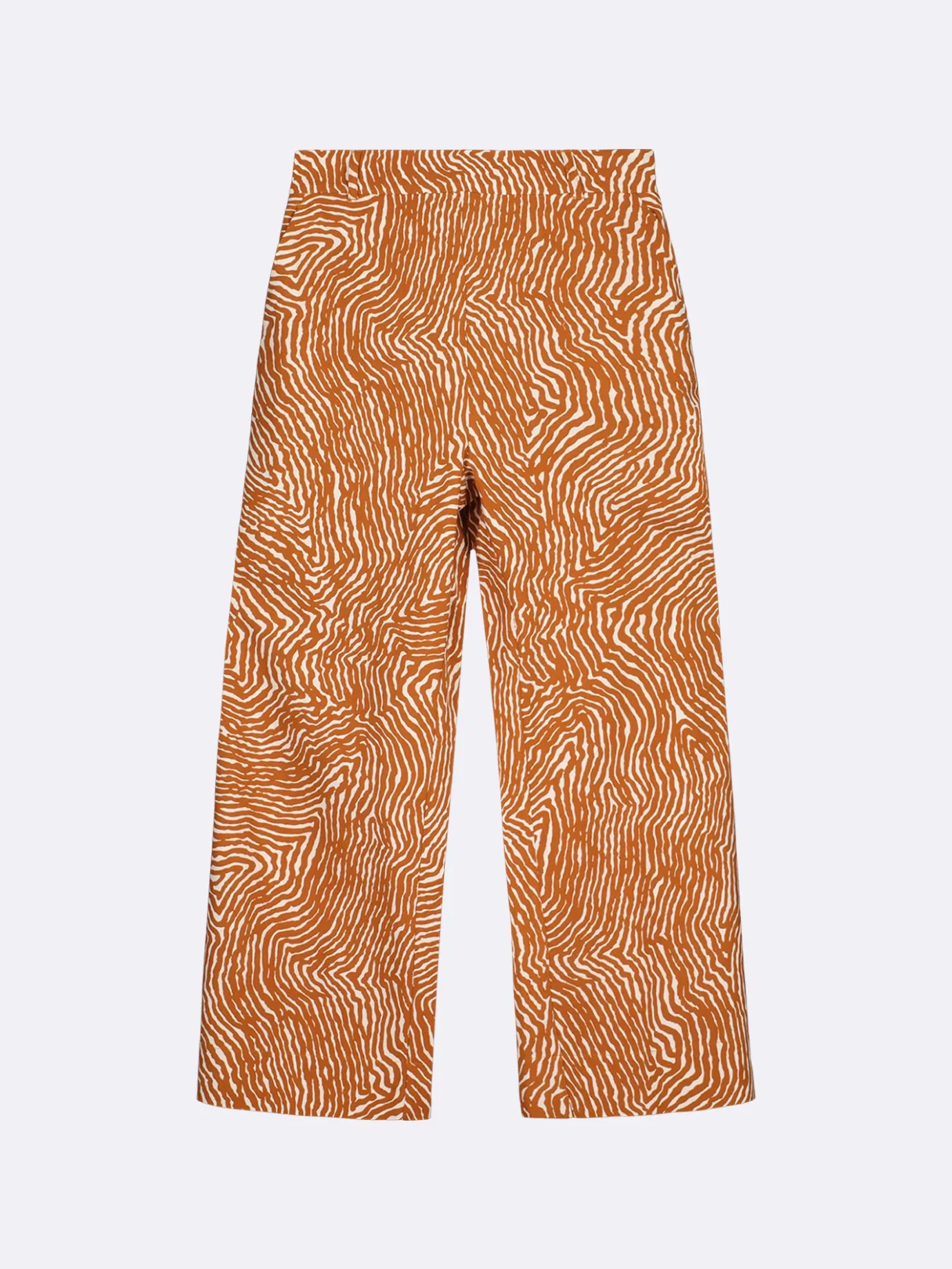 Housut Ja Farkut-Nanso JÄLKI culottes-housut - Ruskea
