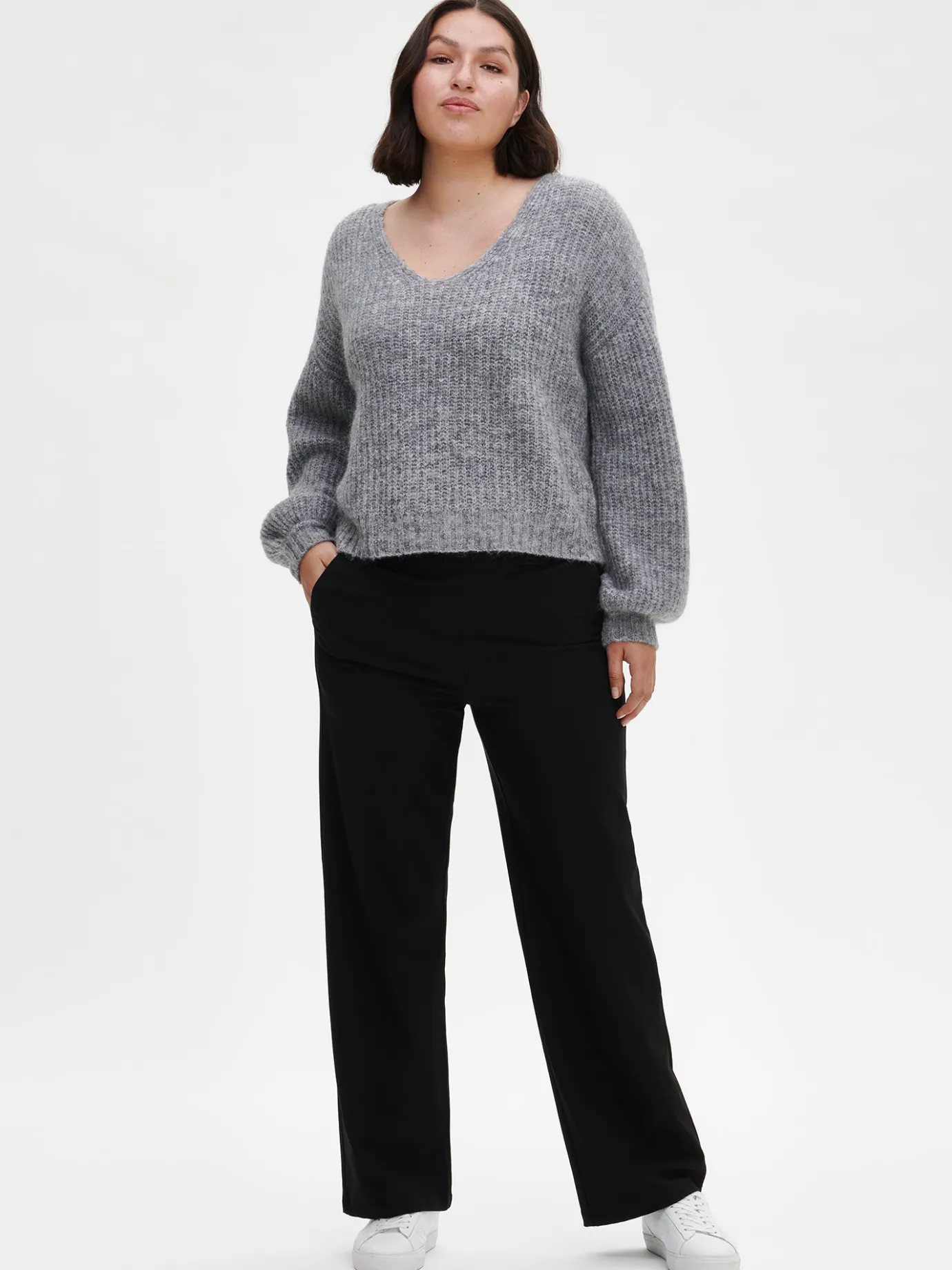 Basics|Housut Ja Farkut-Nanso JONNA housut - Musta