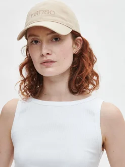 Asusteet-Nanso LOGO lippalakki - Beige