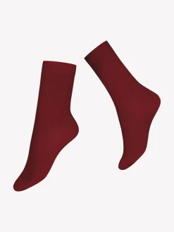 Katso Valikoima|Katso Sukat-Nanso MERINO nilkkasukat - punainen Scarlet red