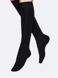 Katso Valikoima|Katso Sukat-Nanso MERINO WOOL polvisukat - musta Black