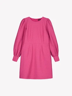 Mekot-Nanso RELIEFI pitkähihainen mekko - Pinkki