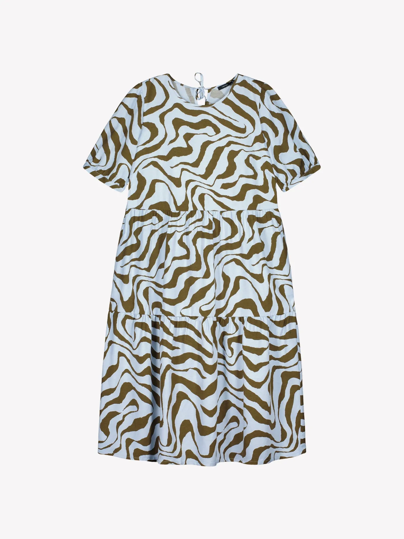Mekot-Nanso SAVANNA midi kangasmekko - Vaaleansininen