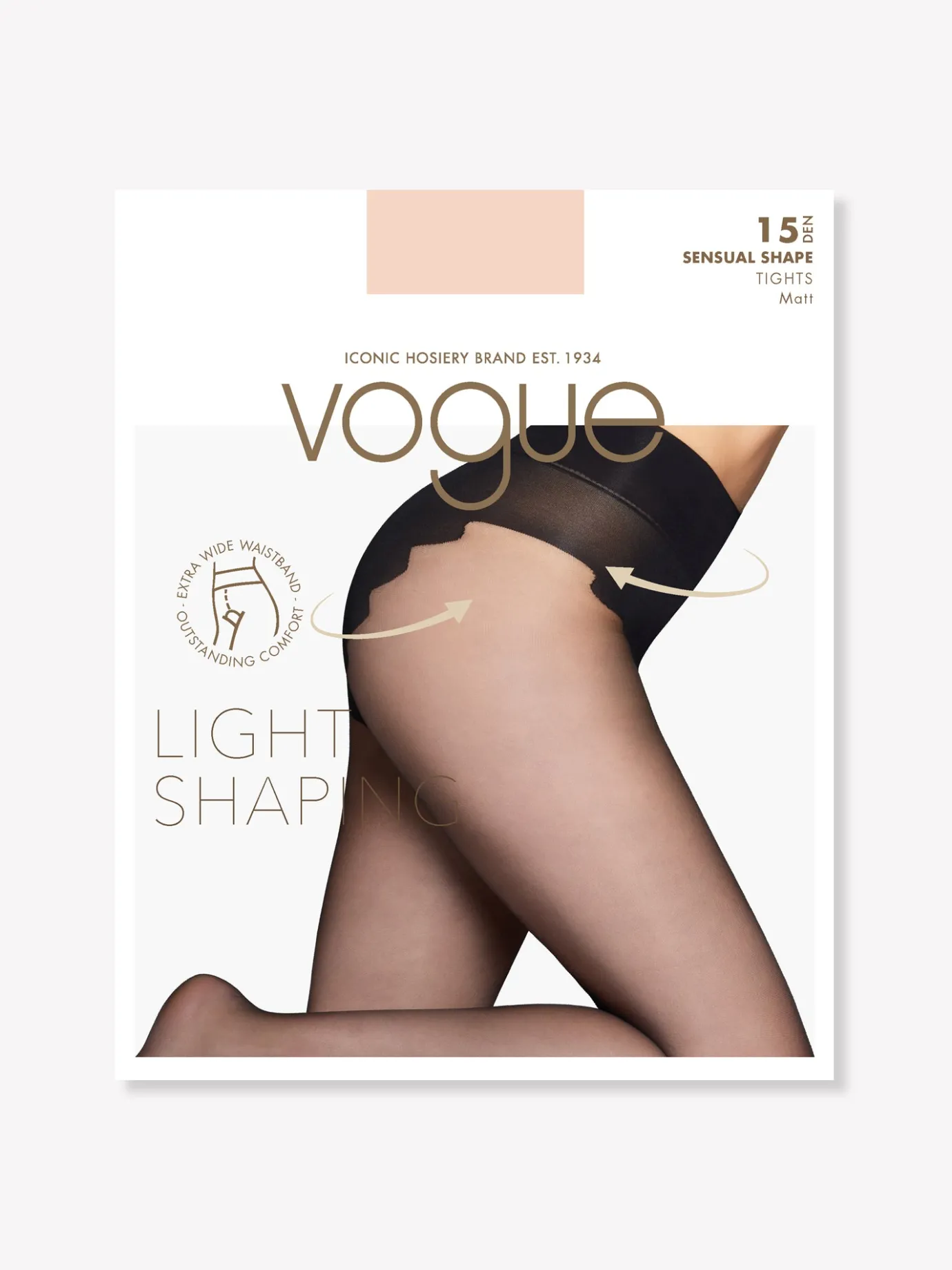 Katso Muotoilevat Sukkahousut|Katso Valikoima-Nanso SENSUAL SHAPE 15 den sukkahousut - Natural