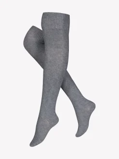 Katso Valikoima|Katso Sukat-Nanso SOPHIA CASHMERE OVER THE KNEE polvisukat - meleerattu Harmaa
