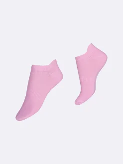Katso Sukat|Katso Valikoima-Nanso SPORT SNEAKER sukat, 2 paria - vaaleanpunainen-valkoinen Pastel lavender