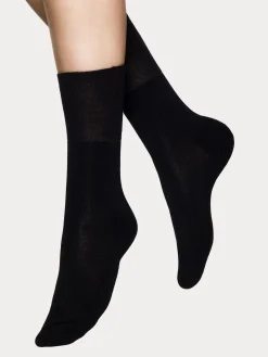 Katso Valikoima|Katso Sukat-Nanso TERRY SOLE COMFORT merinovillasukat - musta Black
