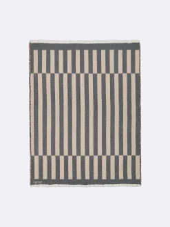 Tyynynpäälliset, Torkkupeitot Ja Viltit-Nanso TIE torkkupeitto - Musta-beige